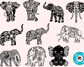 Download Elephant Svg Etsy