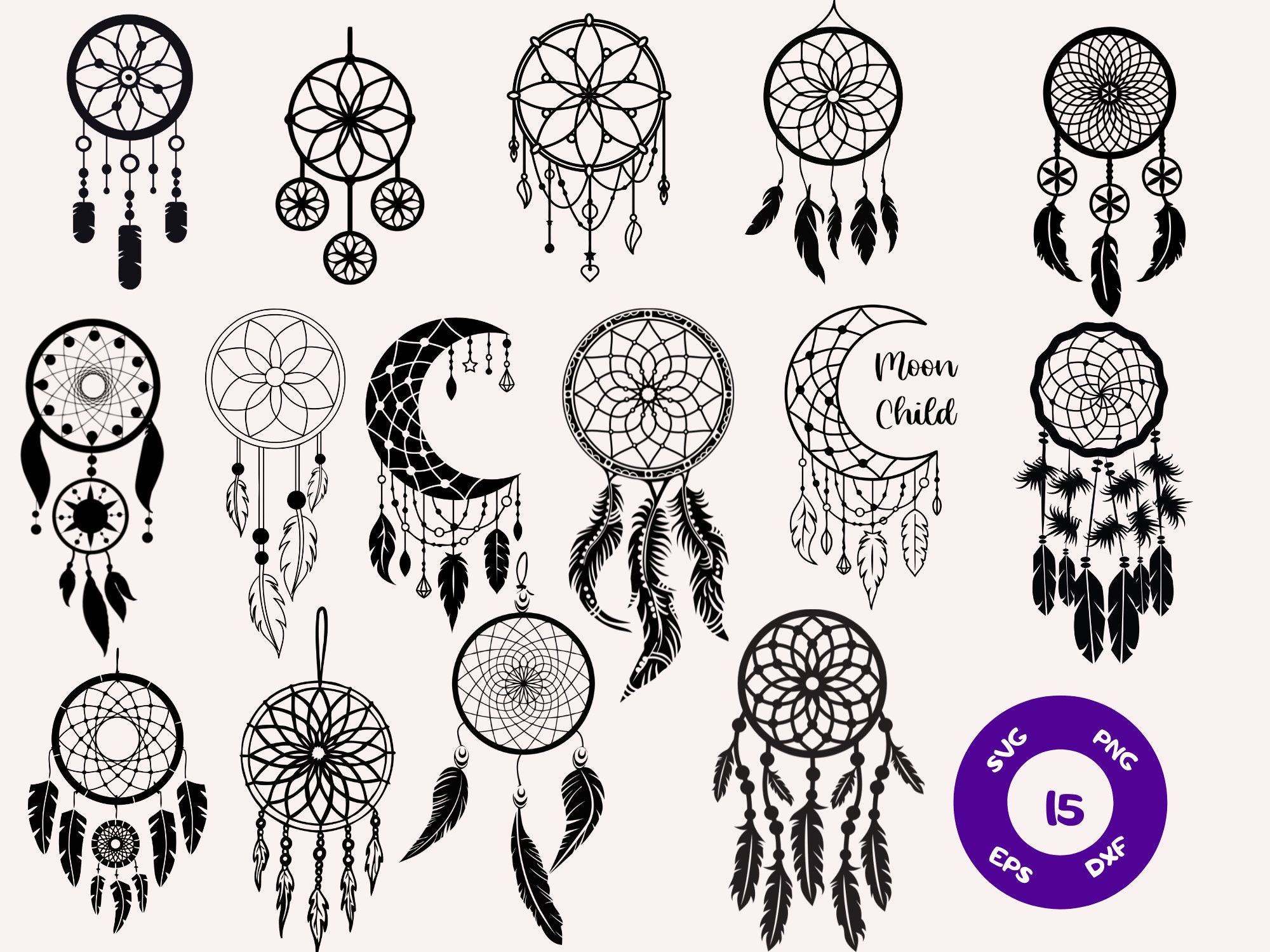 Dream Catcher Icon. Line Style Vector Illustration Stock Vector -  Illustration of catcher, vector: 247654955