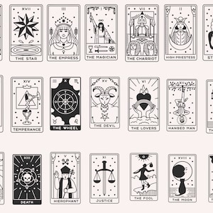 Tarot cards Svg, Witch tarot svg, Major Arcana svg, Celestial Tarot Svg, Sun svg, Fortune teller Svg, Tarot deck Svg, , Eps, Dxf, Png