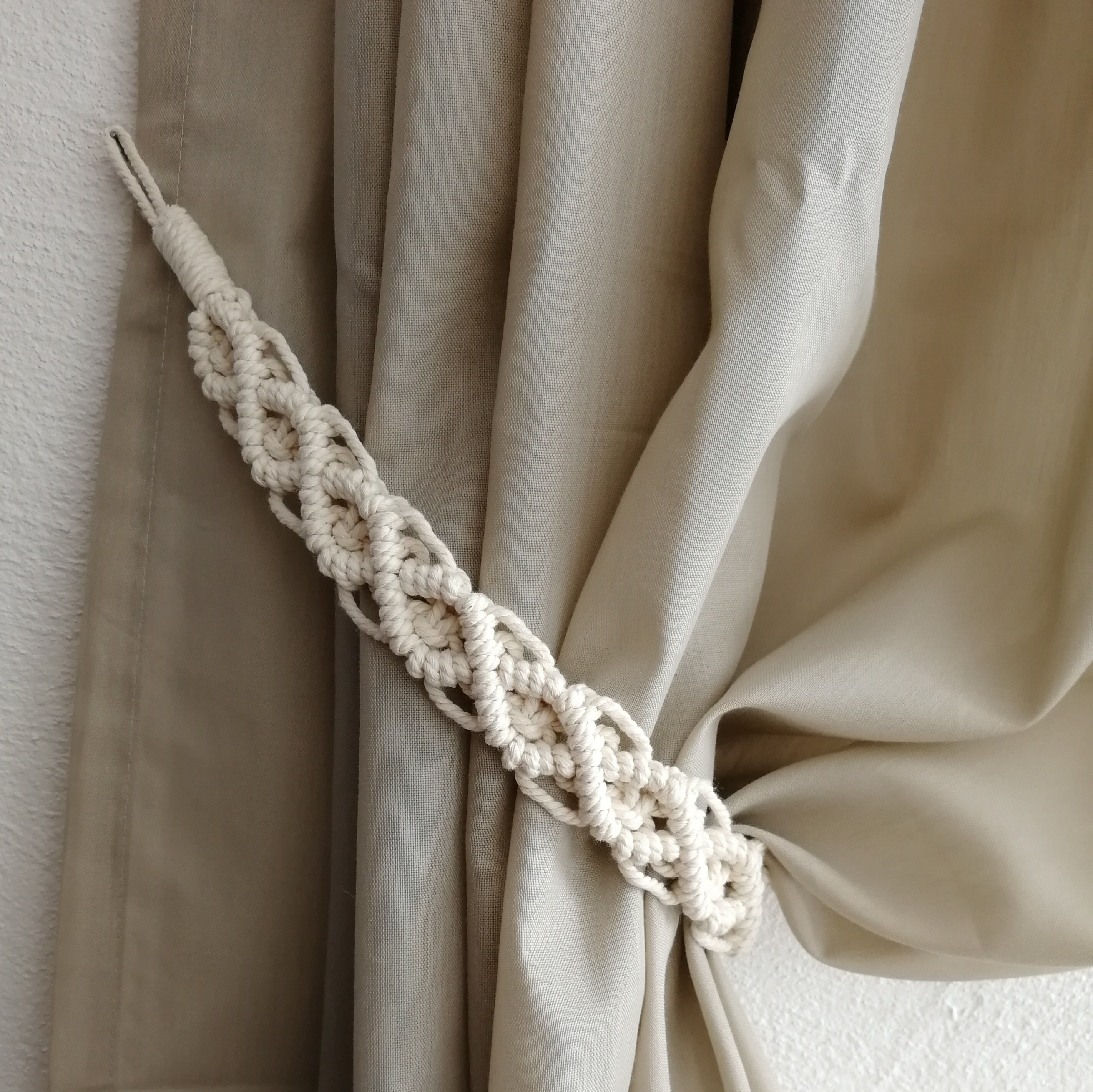 Embrasse Macramé/Embrasse/ Accessoire Macramé/Macramé/Embrasse Rideau