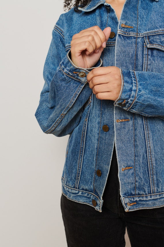 Lucky Star Denim Jacket S-M - Etsy