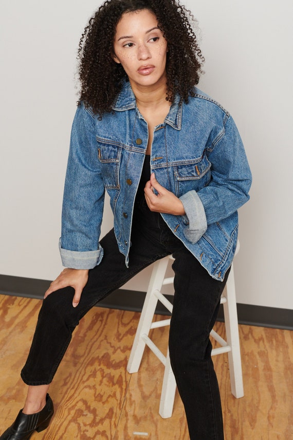 Lucky Star Denim Jacket S-M - Etsy