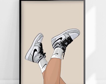 Air Jordan Print Etsy Air Jordan Print Etsy