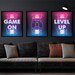 Gaming Posters set of 3, Playstation, Gaming Print, Video Game Decor, Video Game Poster, Teen boy bedroom, Gaming Decor, Home Decor