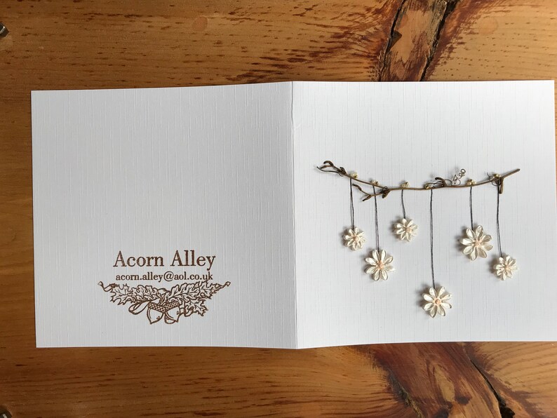 Unique and Elegant Handcrafted Greetings Card