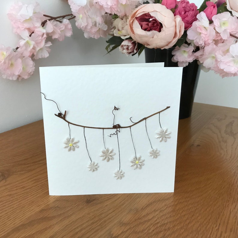 Unique and Elegant Handcrafted Greetings Card