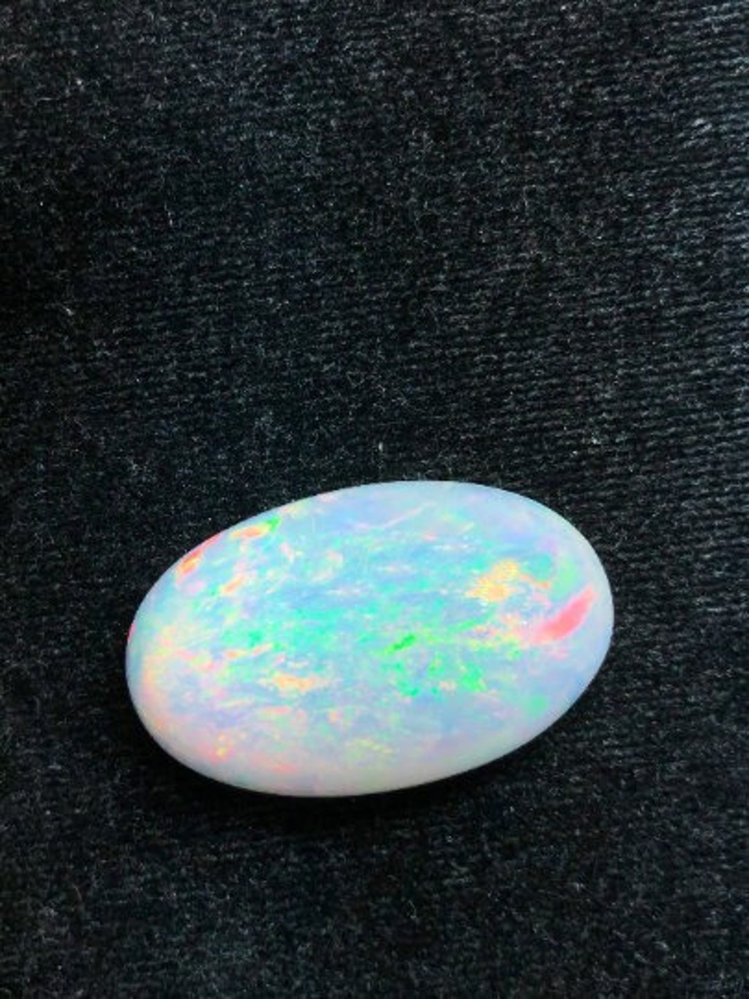 Opale Blanche Naturelle D'Éthiopie - 1.60 Carats - Cabochon - Aucun Traitement