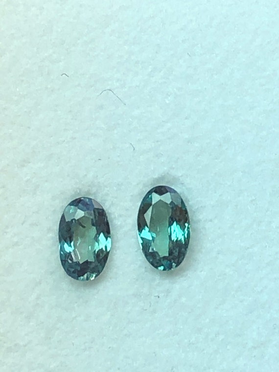 0.51 Carats Natural Indian Alexandrite Gemstone Color | Etsy