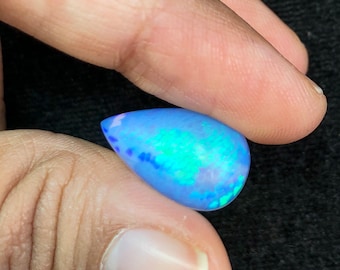 Ethiopian Opal Gemstone Natural 6 Carats Honeycomb Opal Loose Opal Stone For Ring Opal Cabochon For pendant October Birthstone For Gift