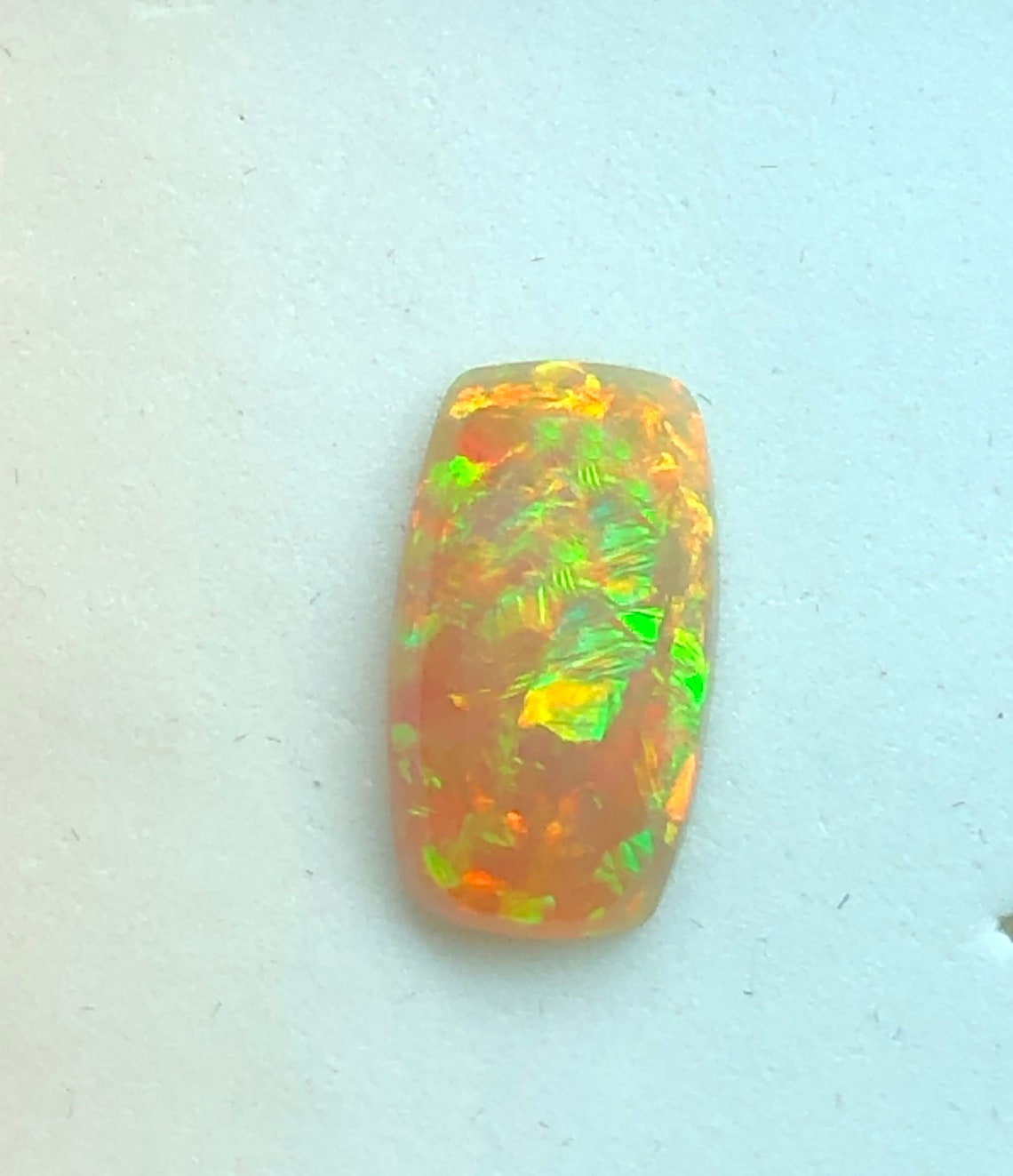 Natural Big Yellow Fire Ethiopian Welo Opal Gemstone for Etsy