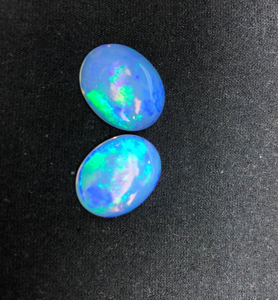 Blue fire opal stone clearance