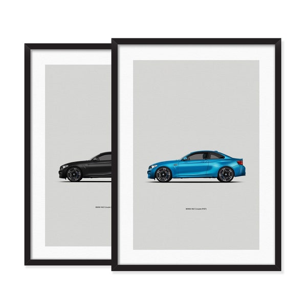 BMW M2 Coupe - Auto Poster