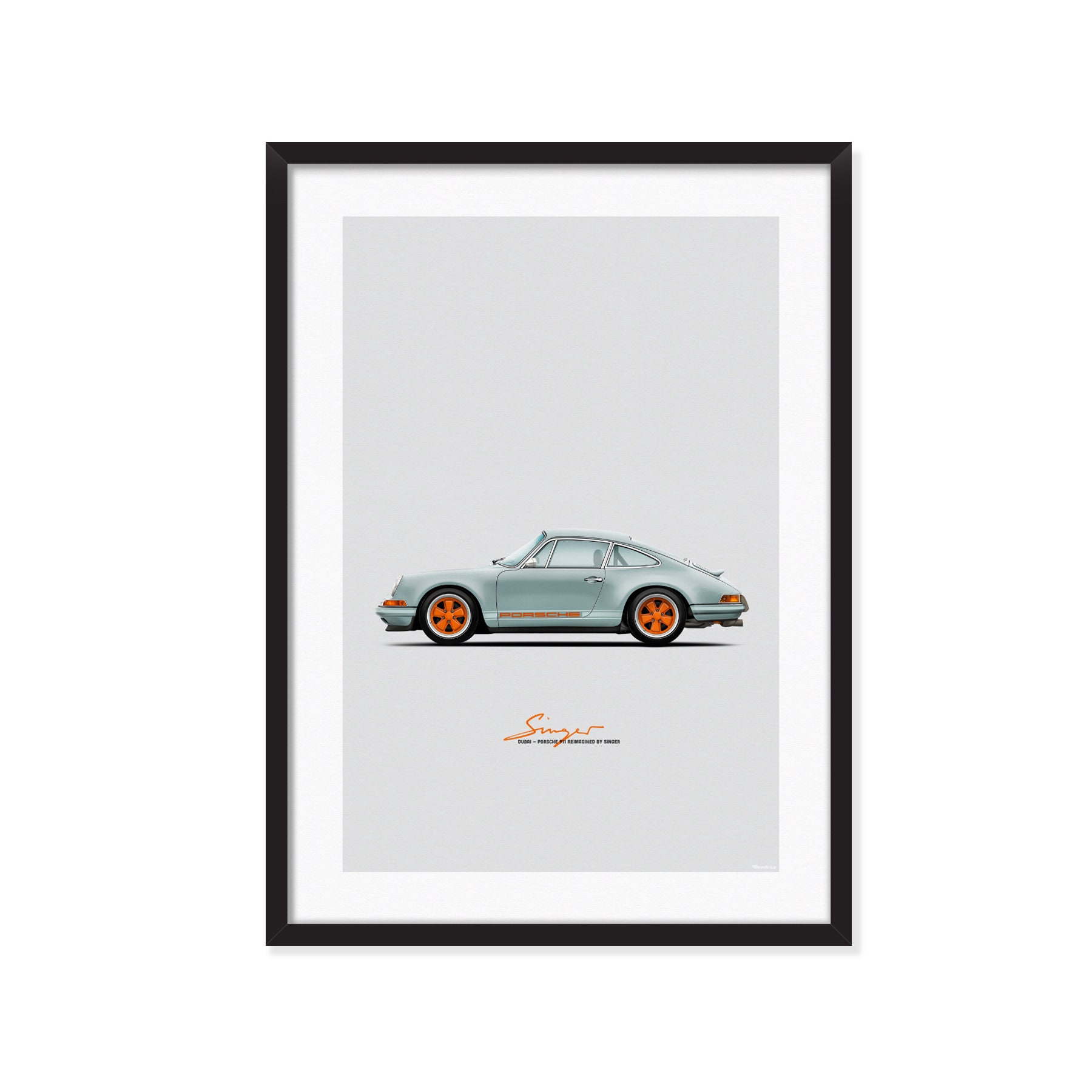 Dubai Porsche 911 Reinvente Par Singer Affiche De Voiture Etsy Dubai Porsche 911 Reinvente Par Singer Affiche De Voiture Etsy