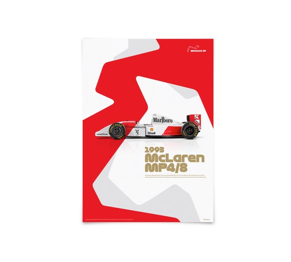 ○激レア アイルトン・セナ ポスター 限定41枚 1993 Grand-prix
