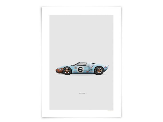 Ford GT40 Gulf Livery - Car Livery by a_keebord, Community