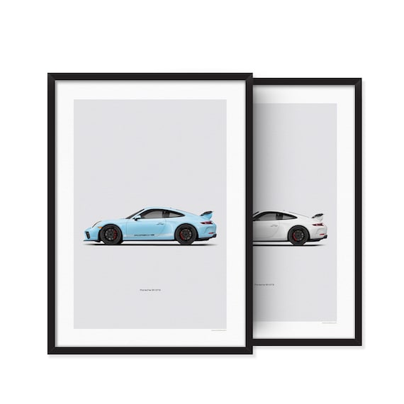 Porsche 911 GT-3 Car Poster 