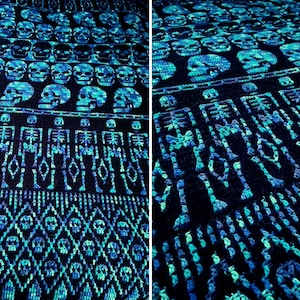 All Skulls Mosaic Crochet Blanket Pattern by Sixel Design image 5