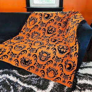 Gothica Mosaic Crochet Blanket Pattern by Sixel Design
