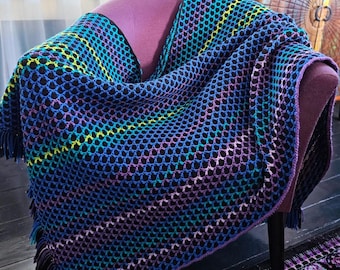 Fishnet Mosaic Crochet Pattern by Sixel Design