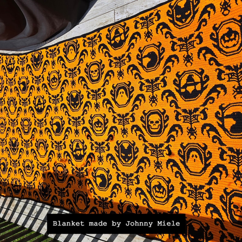 Gothica Mosaic Crochet Blanket Pattern by Sixel Design image 10