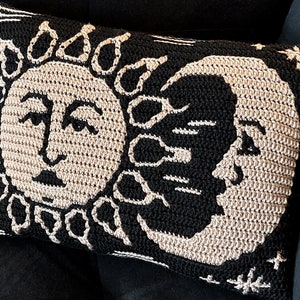 Sun & Moon Mosaic Crochet Pattern by Sixel Design image 4