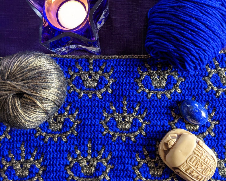 Eyes Mosaic Crochet Pattern Chart by Sixel Design image 6