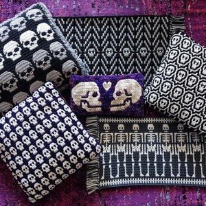 The Catacombs Pack Mosaic Crochet Skull Patterns by Sixel Design