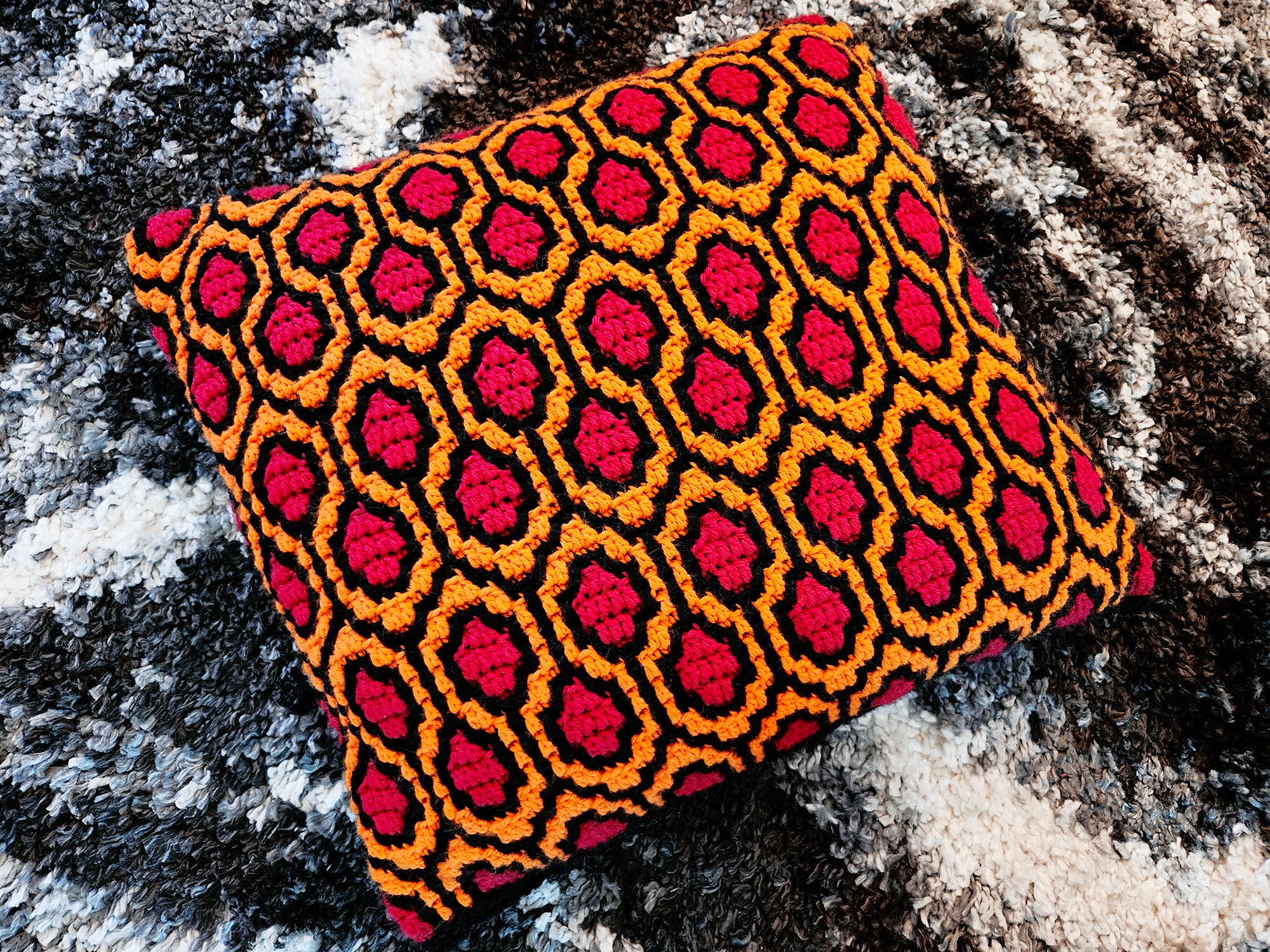 Overlook Mosaic Crochet Pattern Chart by Sixel Design Inspired by