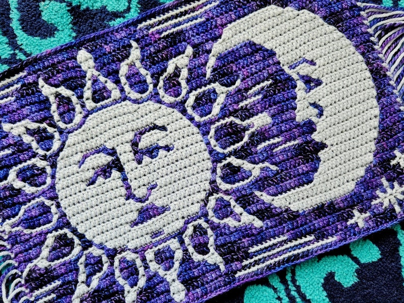 Sun & Moon Mosaic Crochet Pattern by Sixel Design image 3