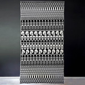 All Skulls Mosaic Crochet Blanket Pattern by Sixel Design image 2