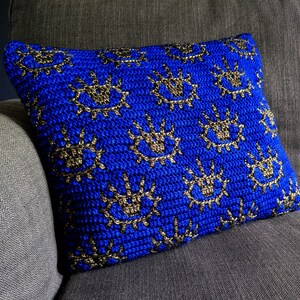 Eyes Mosaic Crochet Pattern Chart by Sixel Design image 2
