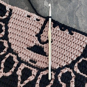 Sun & Moon Mosaic Crochet Pattern by Sixel Design image 5