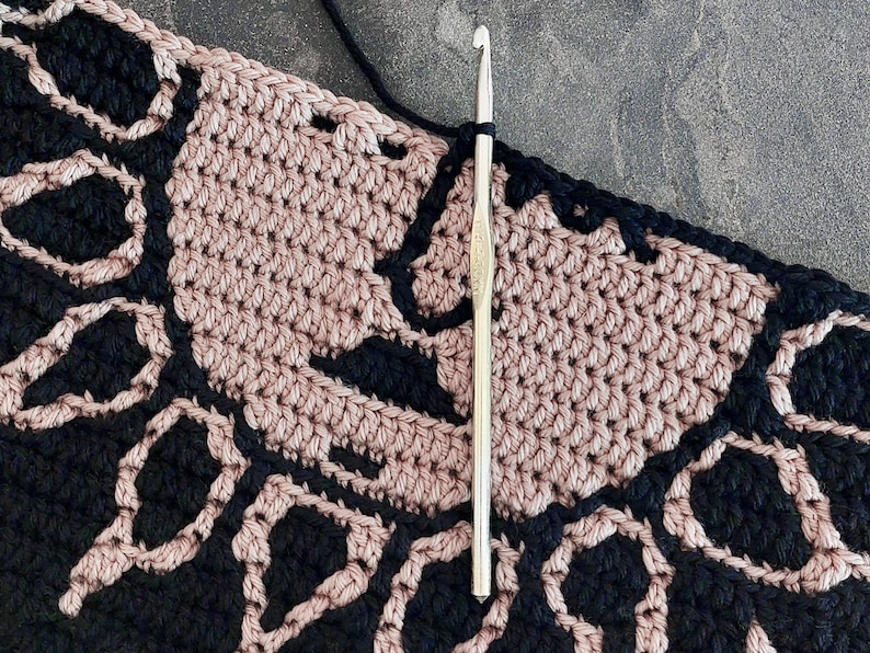 Sun & Moon Mosaic Crochet Pattern by Sixel Design image 5