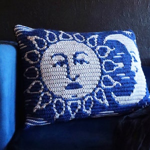 Sun & Moon Mosaic Crochet Pattern by Sixel Design image 2