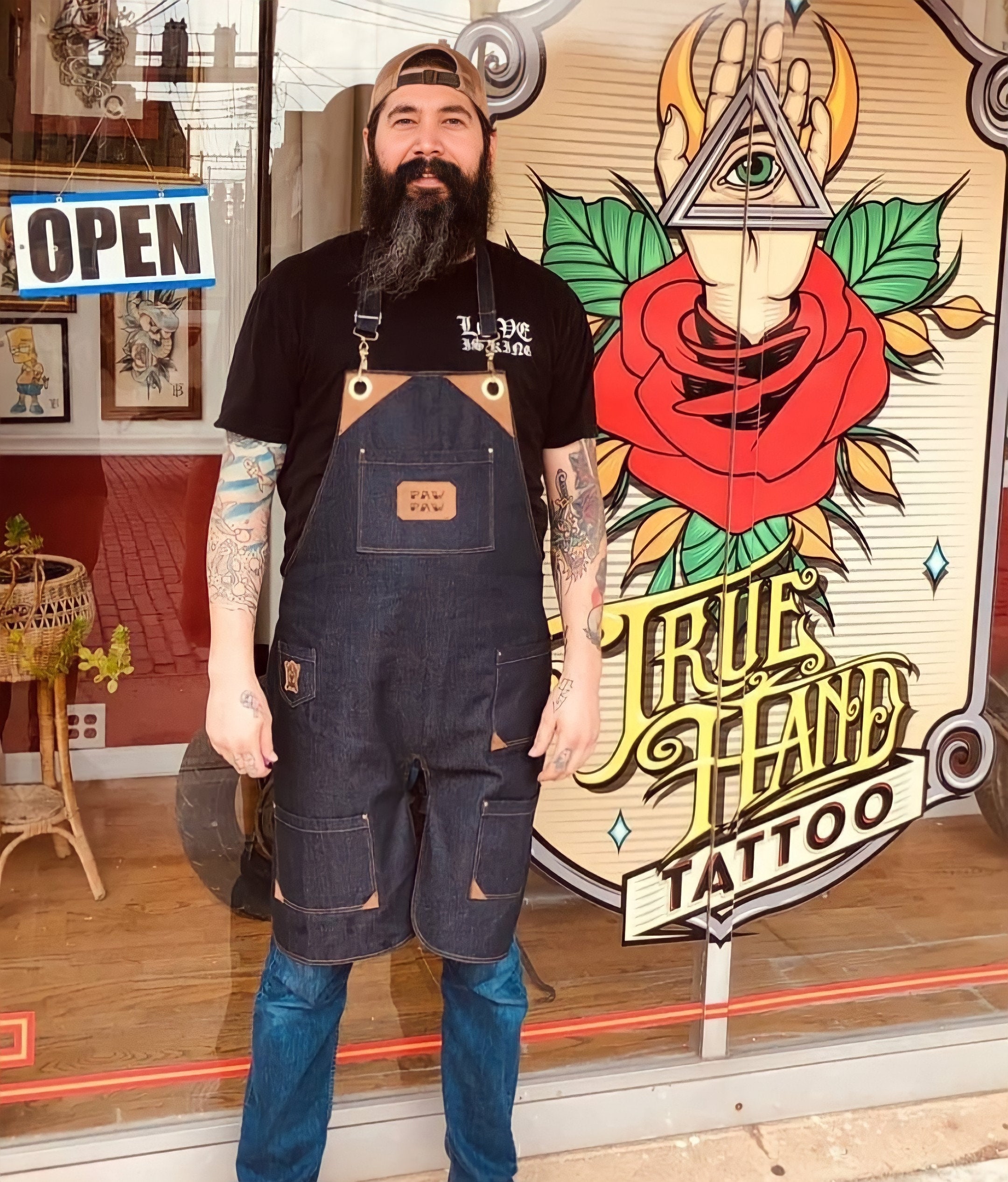 The Luckiest Men Become Tattoo Artists' Apron