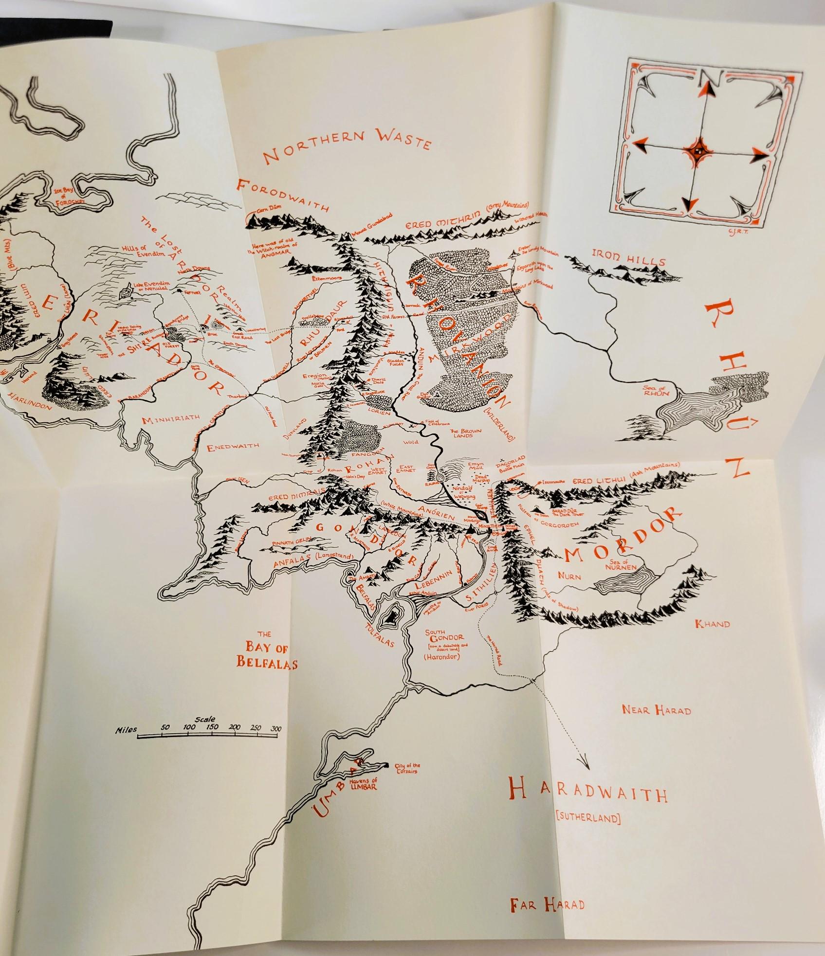 The Lord of the Rings - J.R.R. Tolkien, 1965 Second Edition, Box