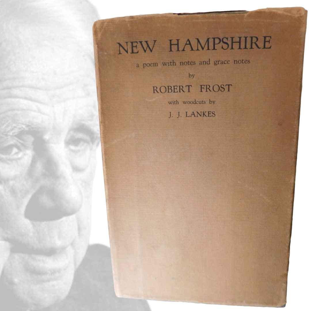 Robert Frost, New Hampshire, Rare 1924 1st British Edition, With