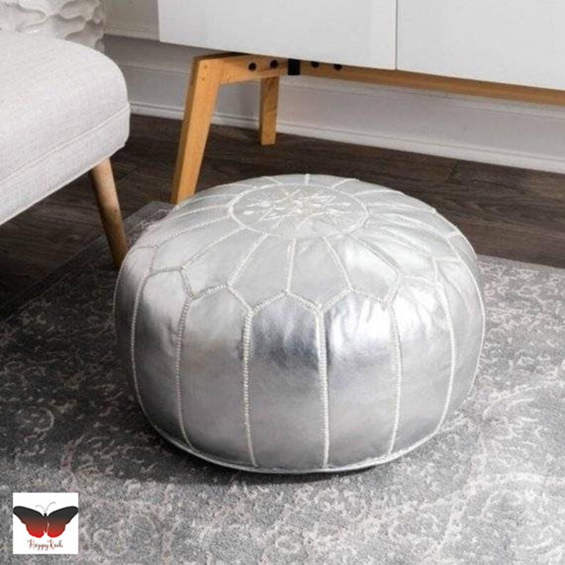 Pouf 40/% OFF,SET OF 3 poufs Moroccan Pouf foot stool,pouf,furniture,living room,chairs,special gift,leather pouf Home gift wedding gift