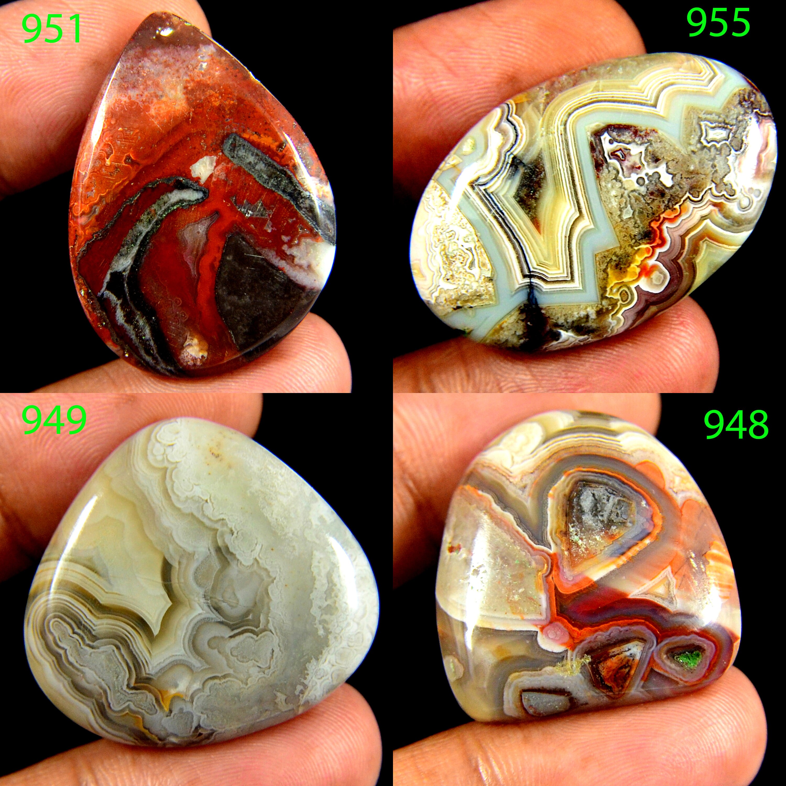 Top Quality! 17 Cts. Crazy Lace Agate Slice Cabochons,Crazy Lace Agate Slice  Gemstone,Crazy Lace Agate Slice  Loose Stone