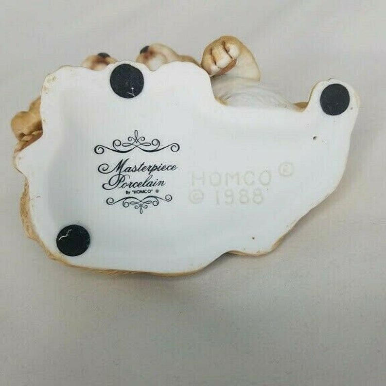 Homco Mizuno Masterpiece Porcelain Collection Cocker Spaniel Pair Vintage 1988