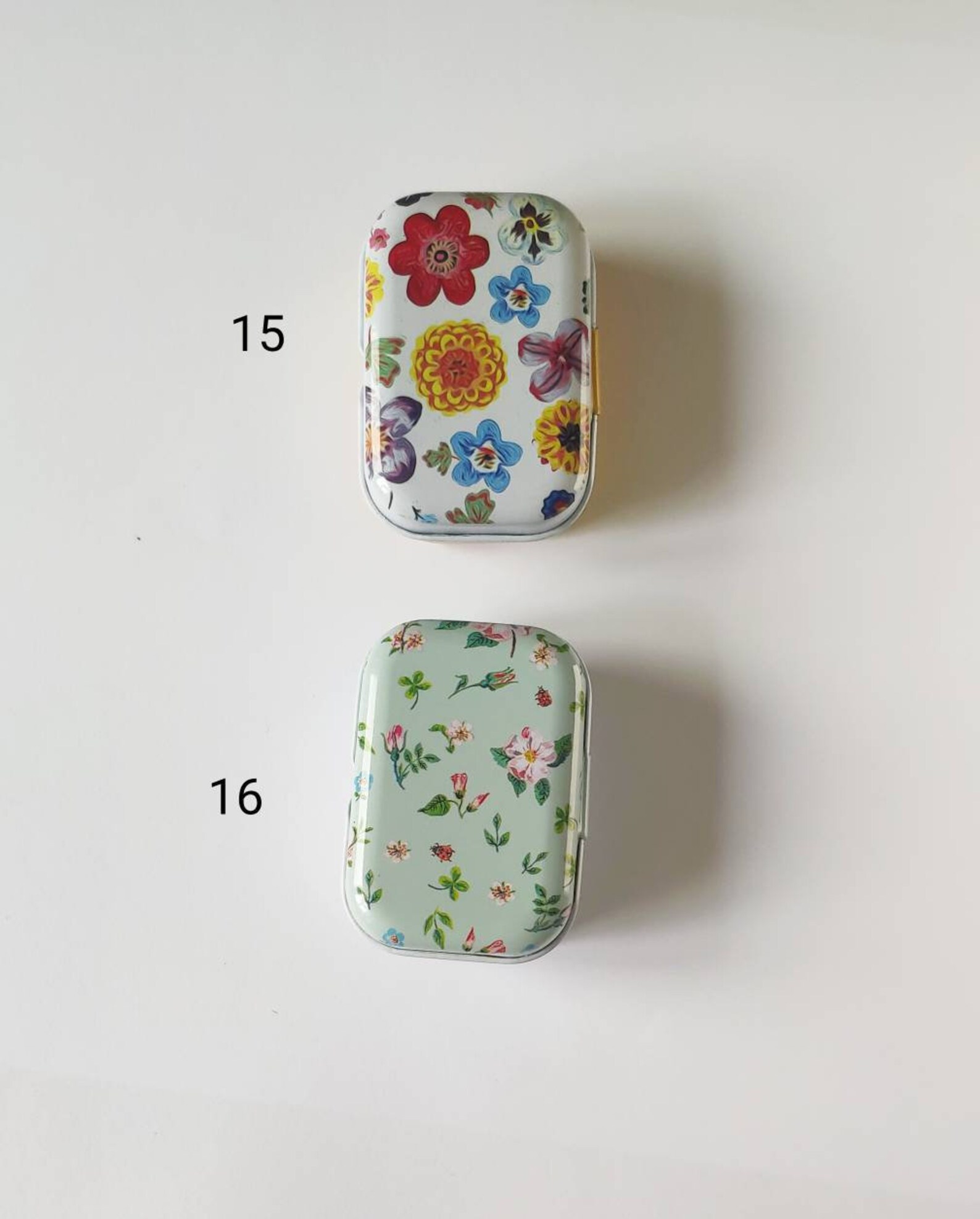 Small Tin Box Tin Jewellery Box Tin Gift Box Tin Storage Etsy