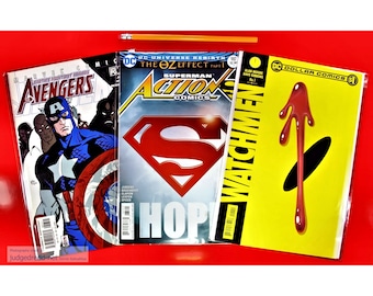 Comic Bags and Boards for DC Modern Comics. Crystal Clear Comic Acid-Free Bags and Acid Free Comic Book Boards. Fits regular USA style comic