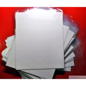 Bolsas y tableros de cómics Mangas transparentes y tableros de respaldo para ediciones de cómics británicos