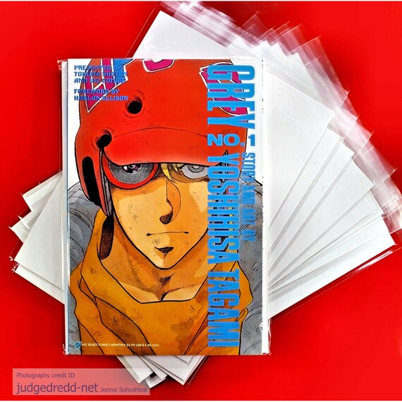 Comic Bags and Boards for Manga Comics. Crystal Clear Acid-free Manga Comic  Bags Acid Free Comic Boards 