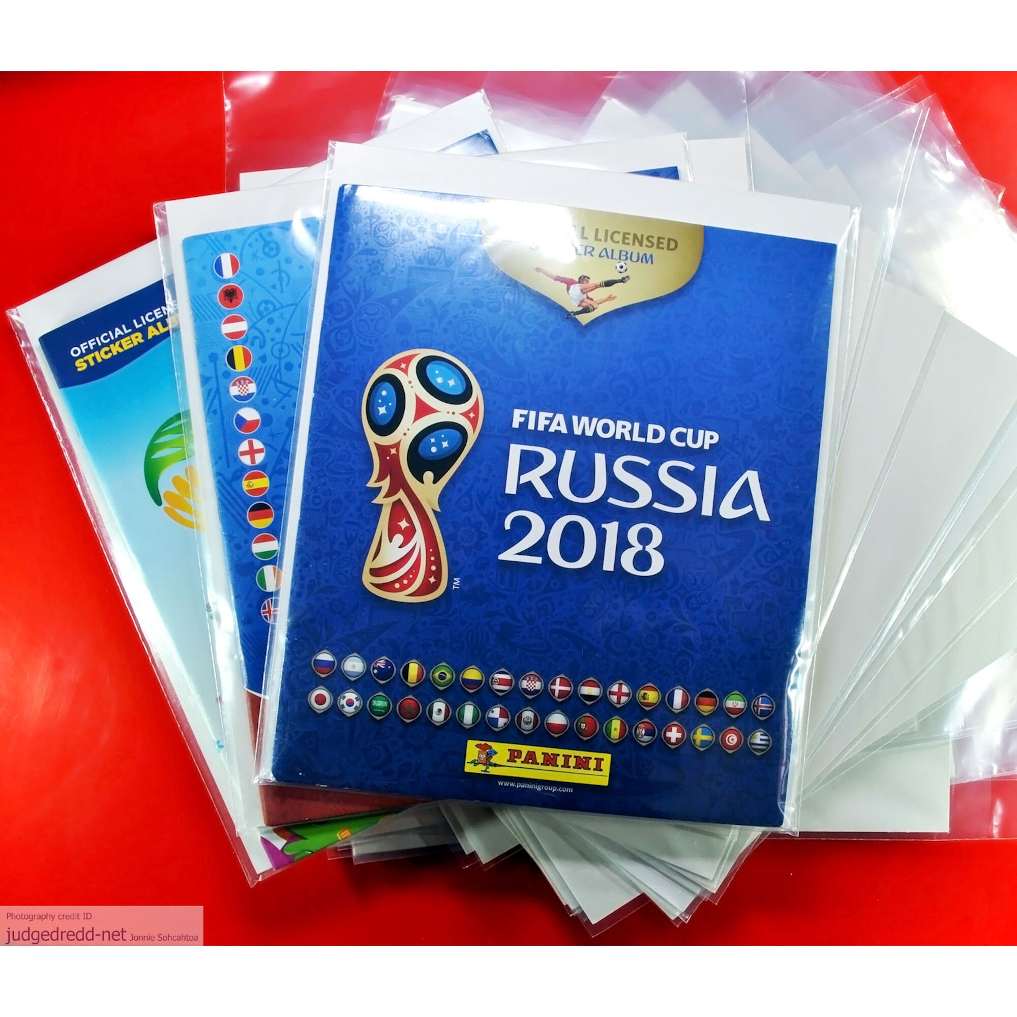 Panini Sport Sticker Album Bags Only. Clear Sleeves for Etsy