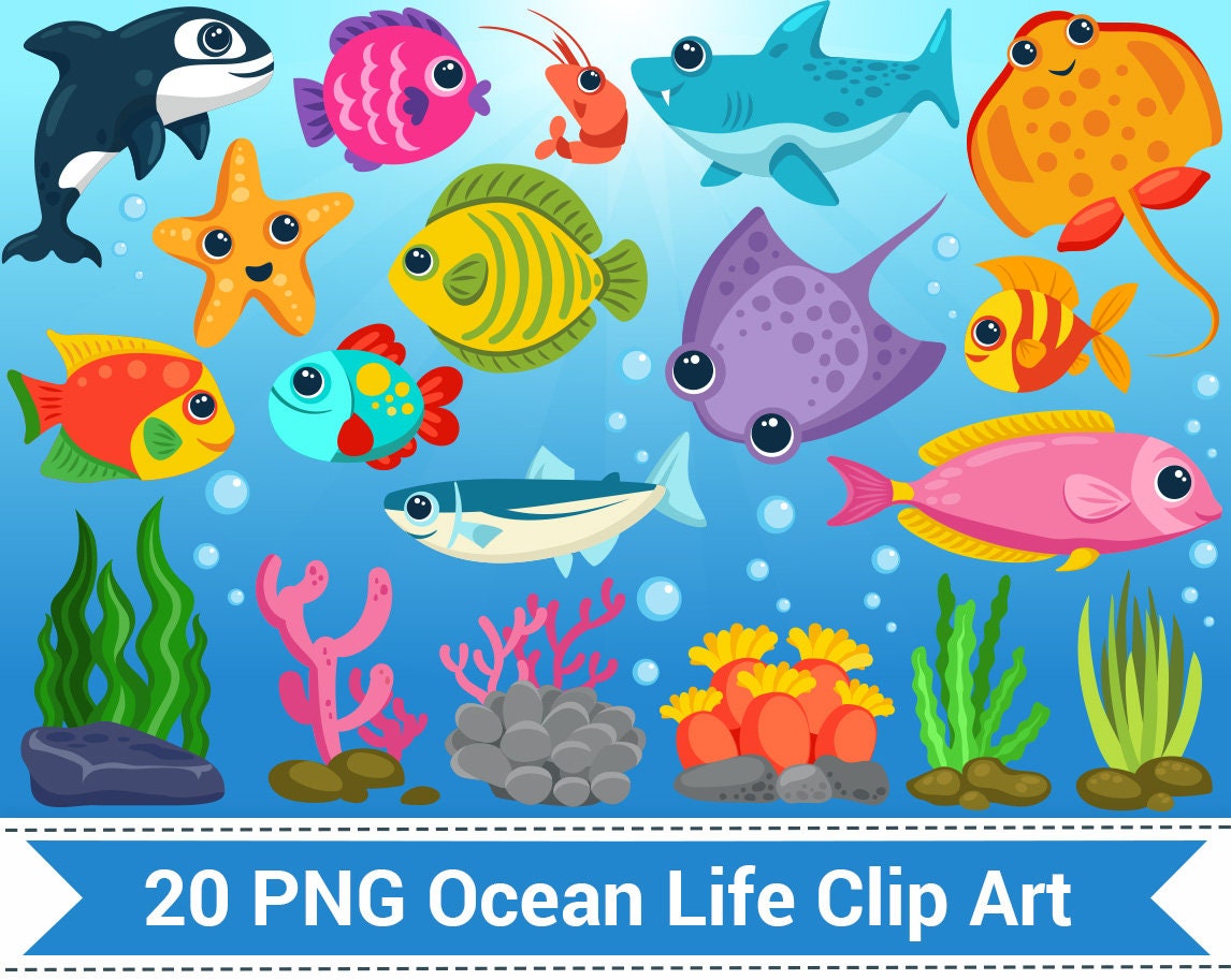 ocean fish clip art
