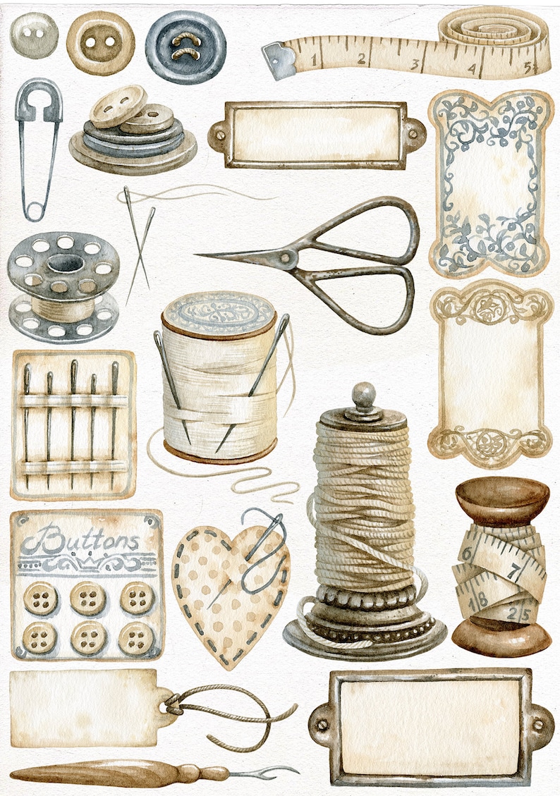 Картинки швейные принадлежности