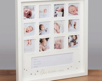 first birthday photo frame personalized