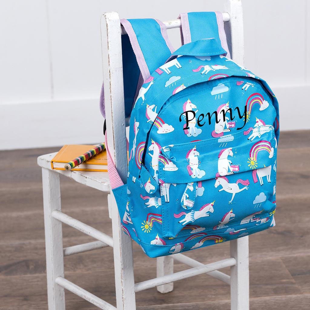 Girls Mini Backpack Personalised 