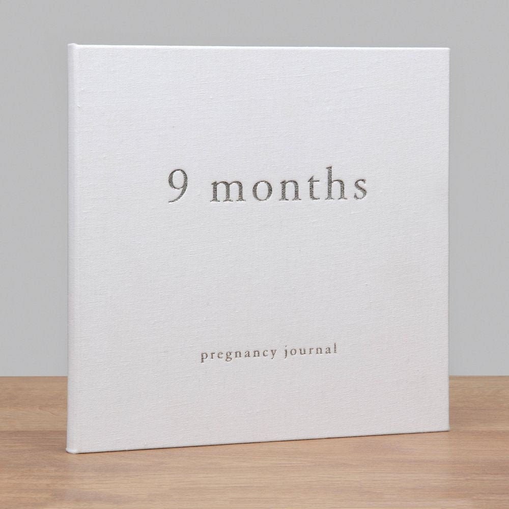 Linen Pregnancy Journal / New Mum Gift / New Mama / Expectant Mother …